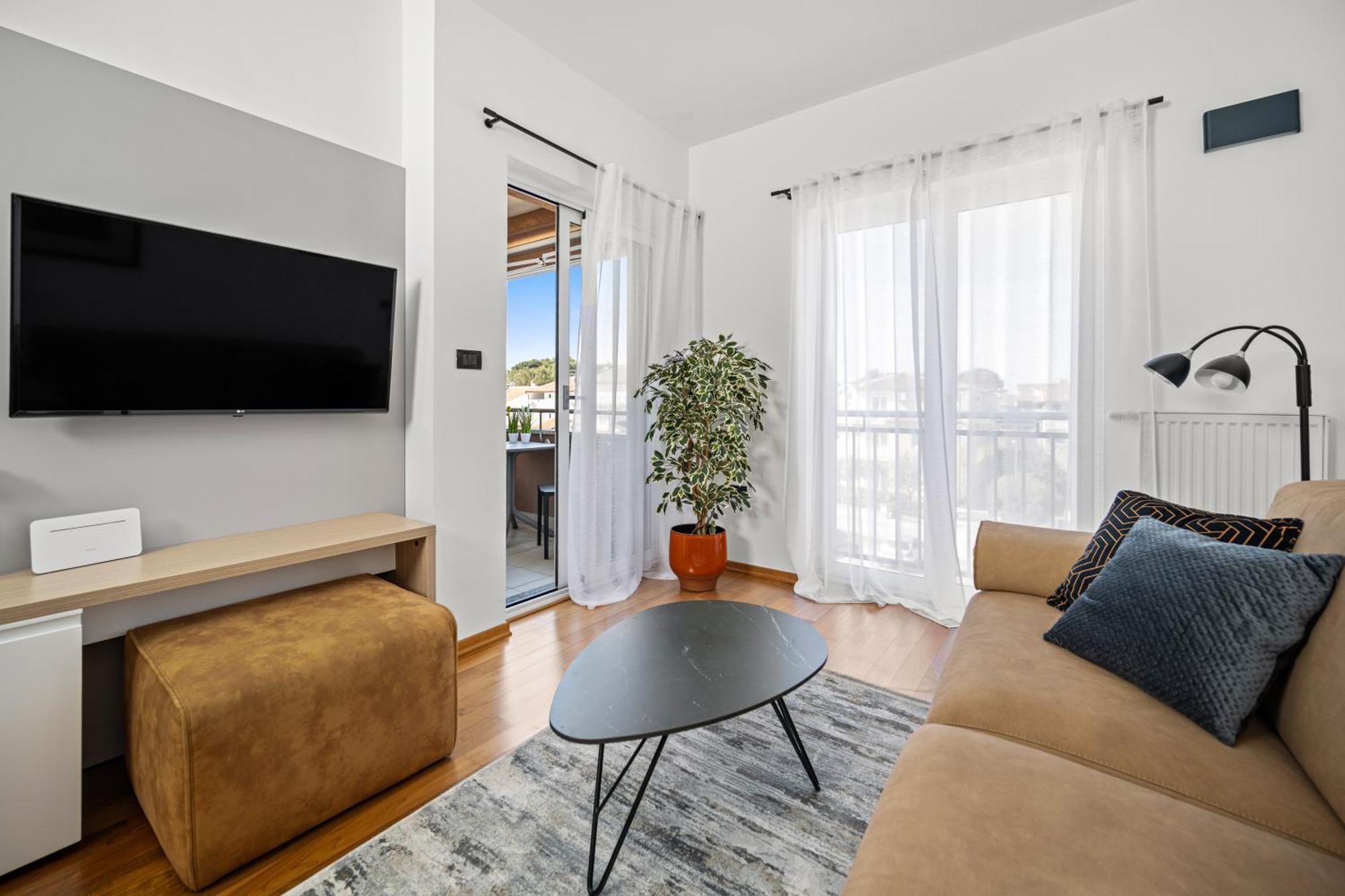 Pr Apartment Fazana Bagian luar foto